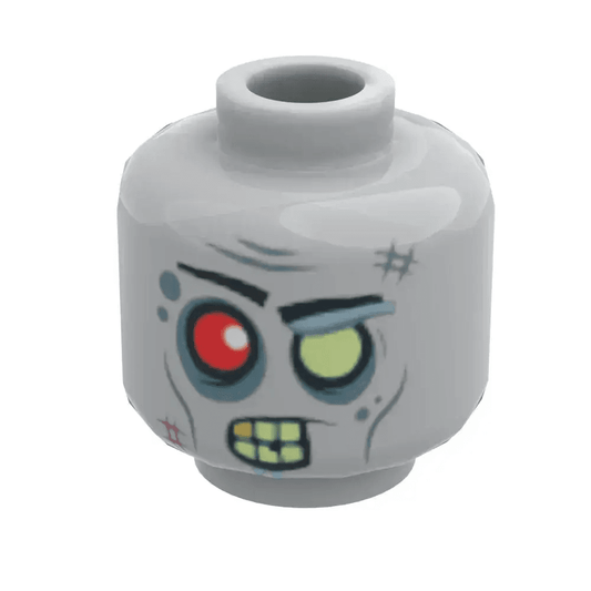  Zombie Minifig Head Premium Custom Print For LEGO -  ToylandEU™