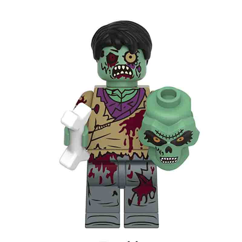 Zombie Minifigure | Lego Compatible | Toylandeu™