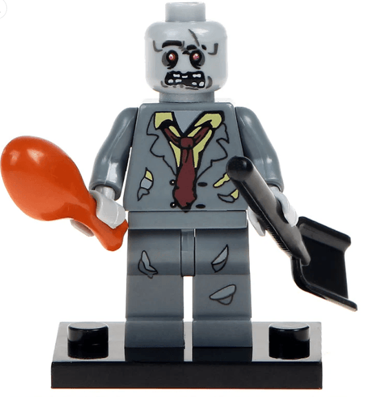 Zombie Custom Minifigure | ABS Plastic | Collectors