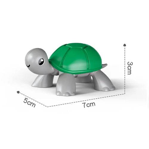 Zoo Adventure Big Building Block Fugurines with Lion & Flamingo Figures - ToylandEU