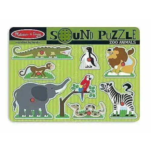  Zoo Animals Sound Puzzle For Kids With Animal Sounds -  ToylandEU™