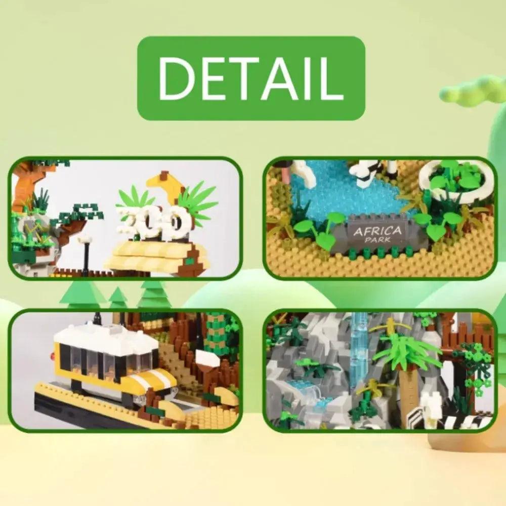  Zoo Building Blocks Micro Set 4800 Pieces For Adults -  ToylandEU™