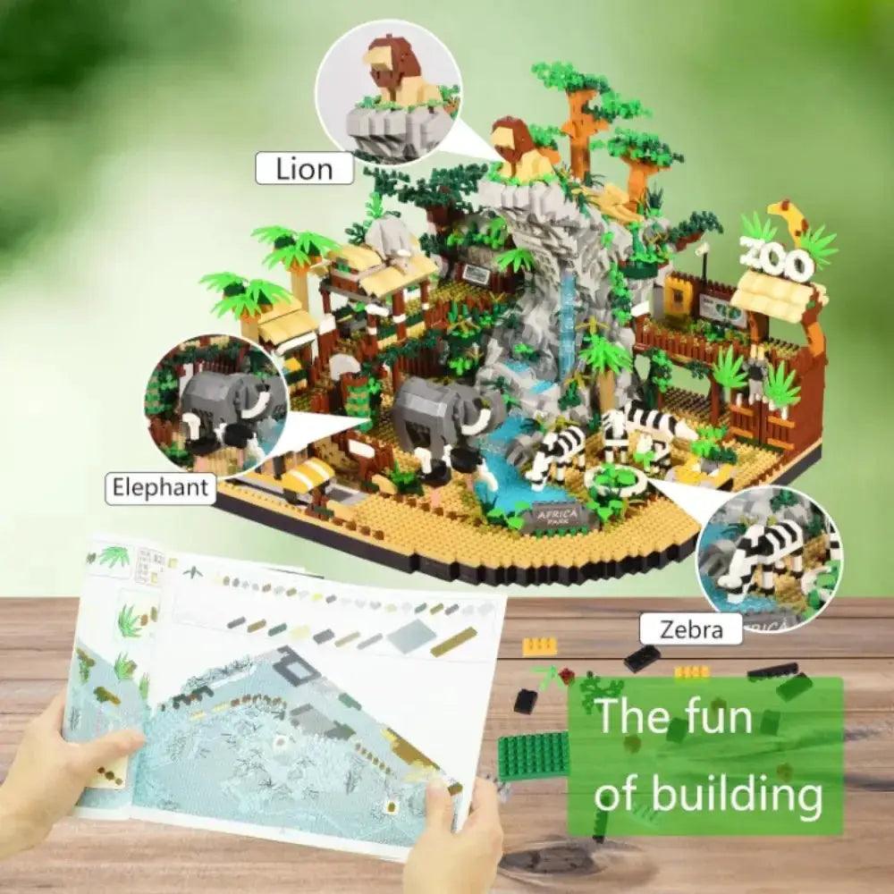  Zoo Building Blocks Micro Set 4800 Pieces For Adults -  ToylandEU™