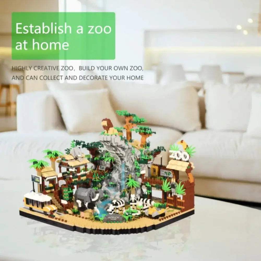 Zoo Building Blocks Micro Set With 4800 Pieces For Adults - ToylandEU