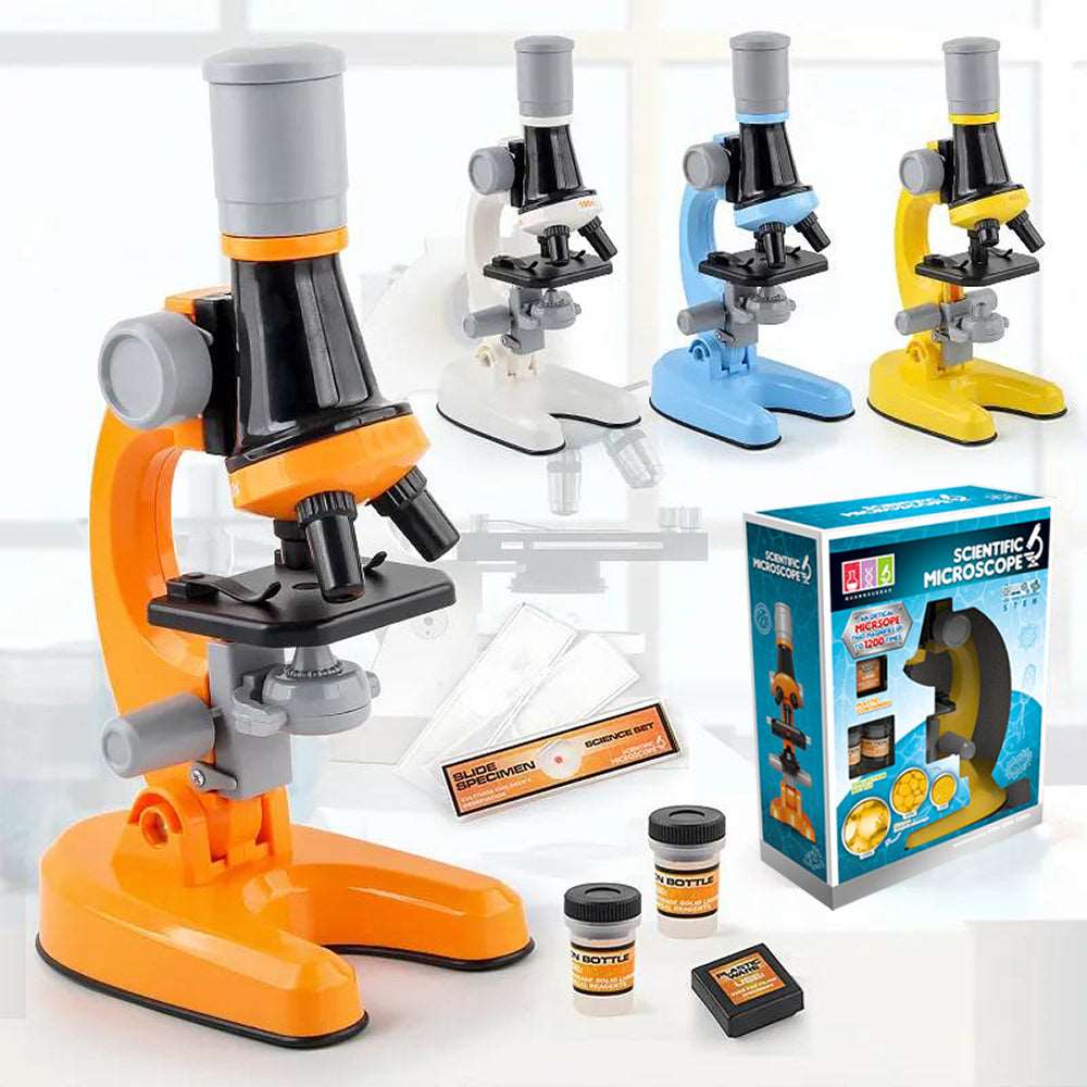 1200x Zoom Microscope Science Kit for Children's Biology Lab - ToylandEU