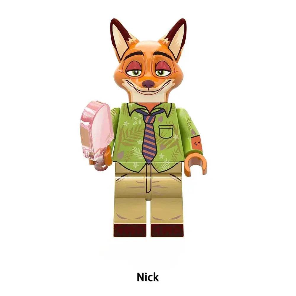 Zootopia Building Blocks Figures Set Compatible With Lego - ToylandEU