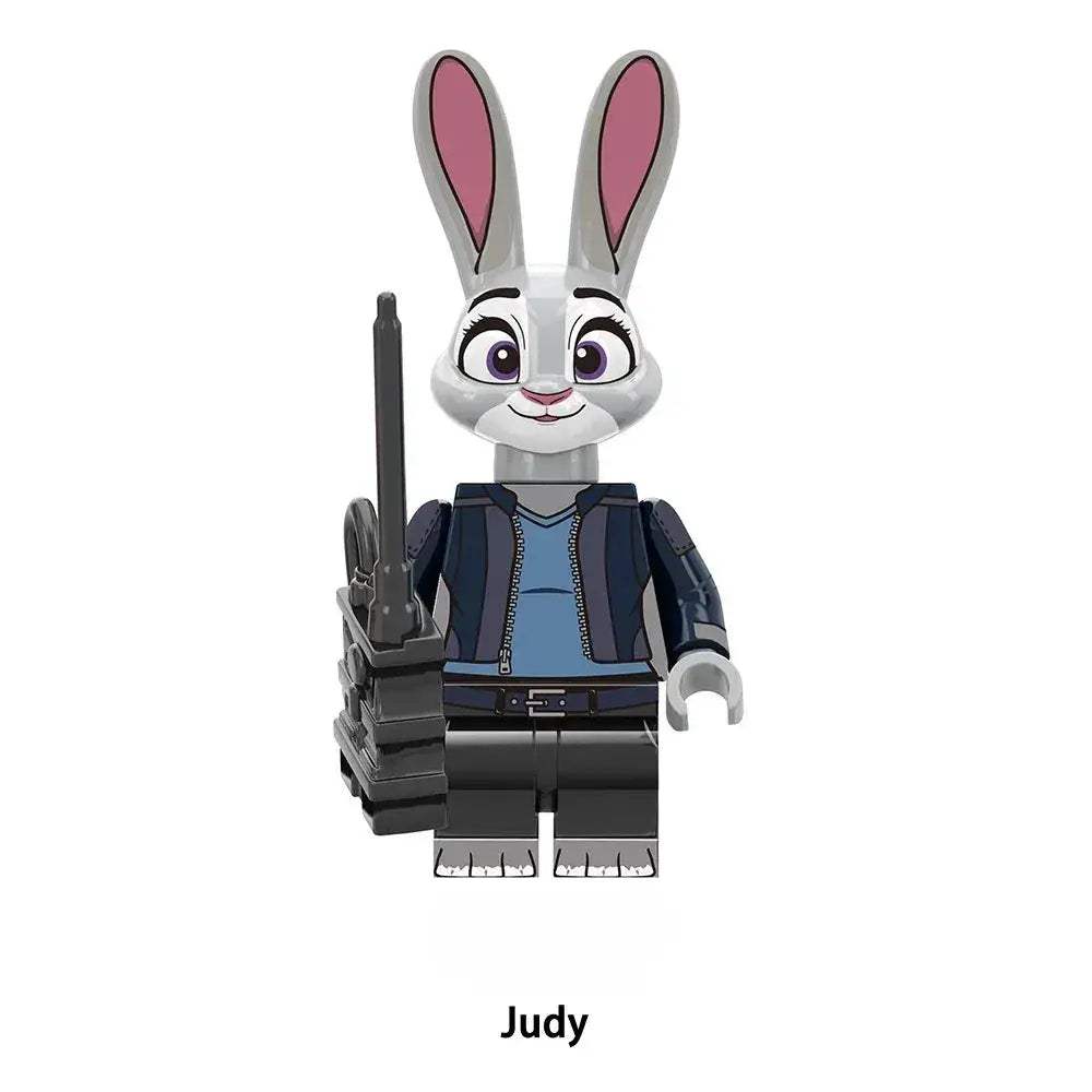 Zootopia Building Blocks Figures Set Compatible With Lego - ToylandEU