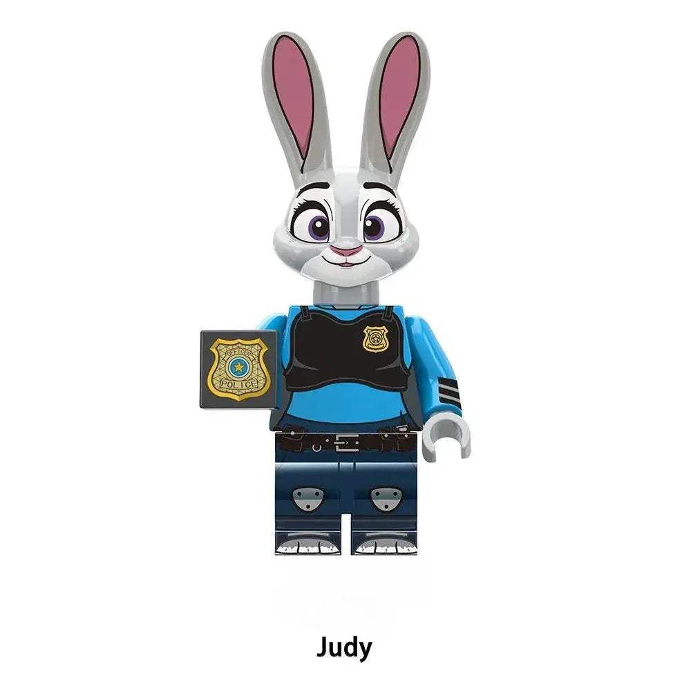 Zootopia Building Blocks Figures Set Compatible With Lego - ToylandEU