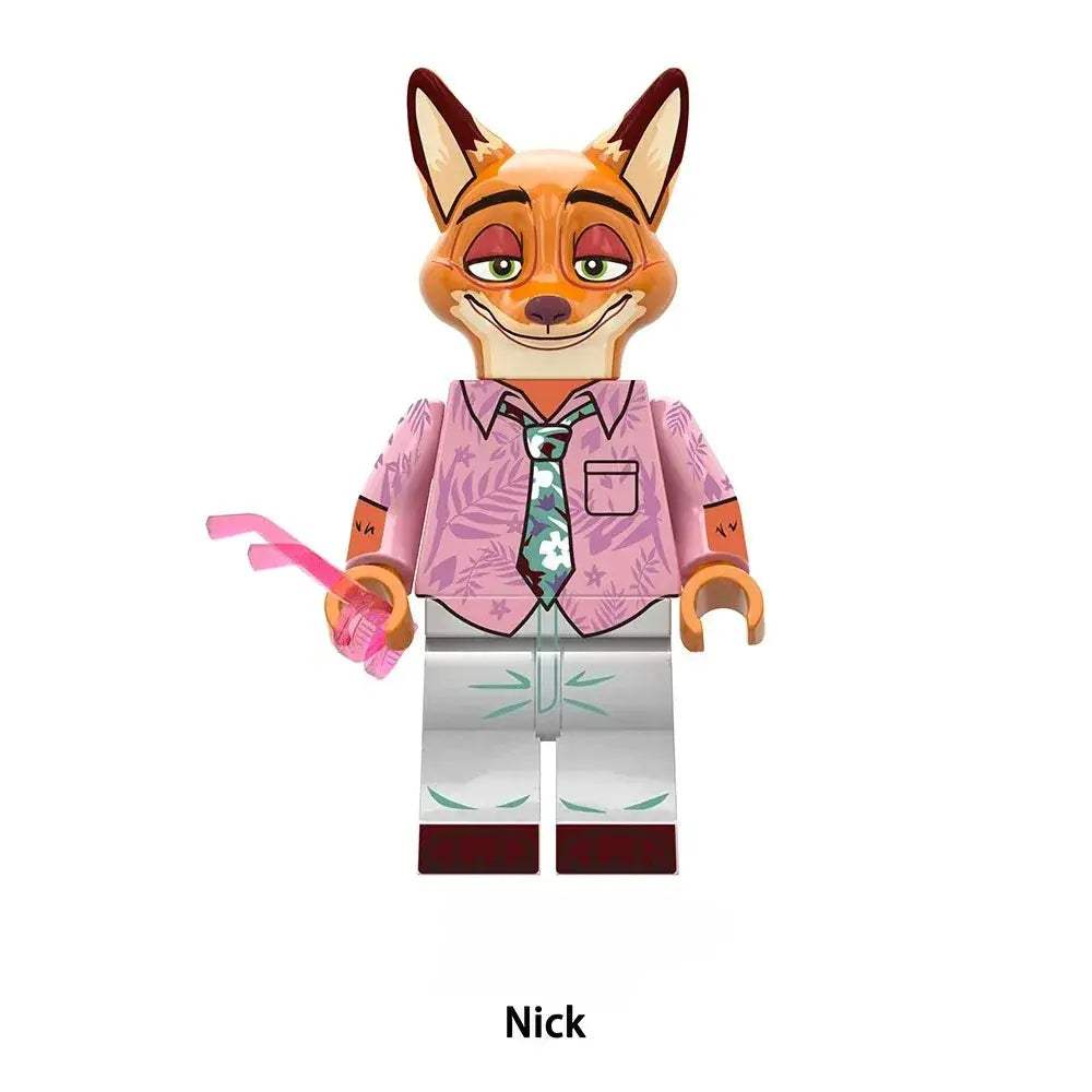 Zootopia Building Blocks Figures Set Compatible With Lego - ToylandEU
