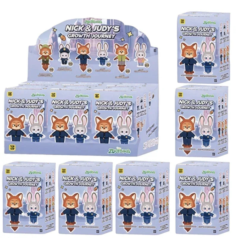 Zootopia Plush Mystery Box Collectible Nick and Judy Gift - ToylandEU