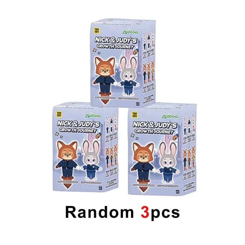 Zootopia Plush Mystery Box Collectible Nick and Judy Gift - ToylandEU