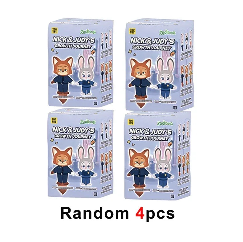 Zootopia Plush Mystery Box Collectible Nick and Judy Gift - ToylandEU
