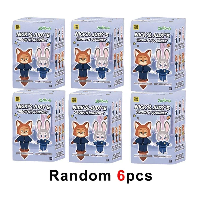 Zootopia Plush Mystery Box Collectible Nick and Judy Gift - ToylandEU