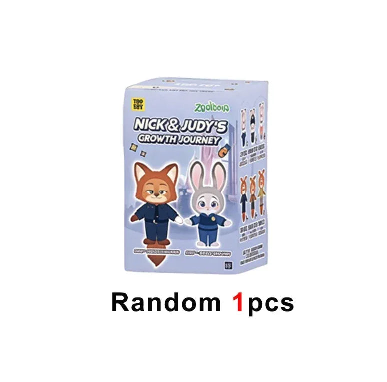 Zootopia Plush Mystery Box Collectible Nick and Judy Gift - ToylandEU