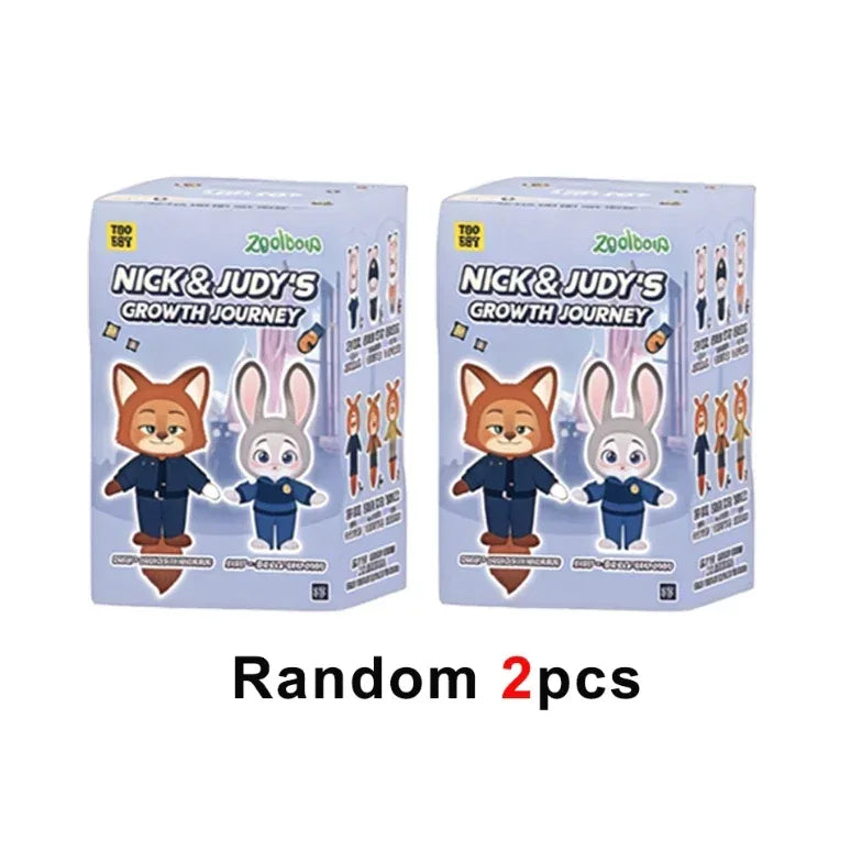 Zootopia Plush Mystery Box Collectible Nick and Judy Gift - ToylandEU