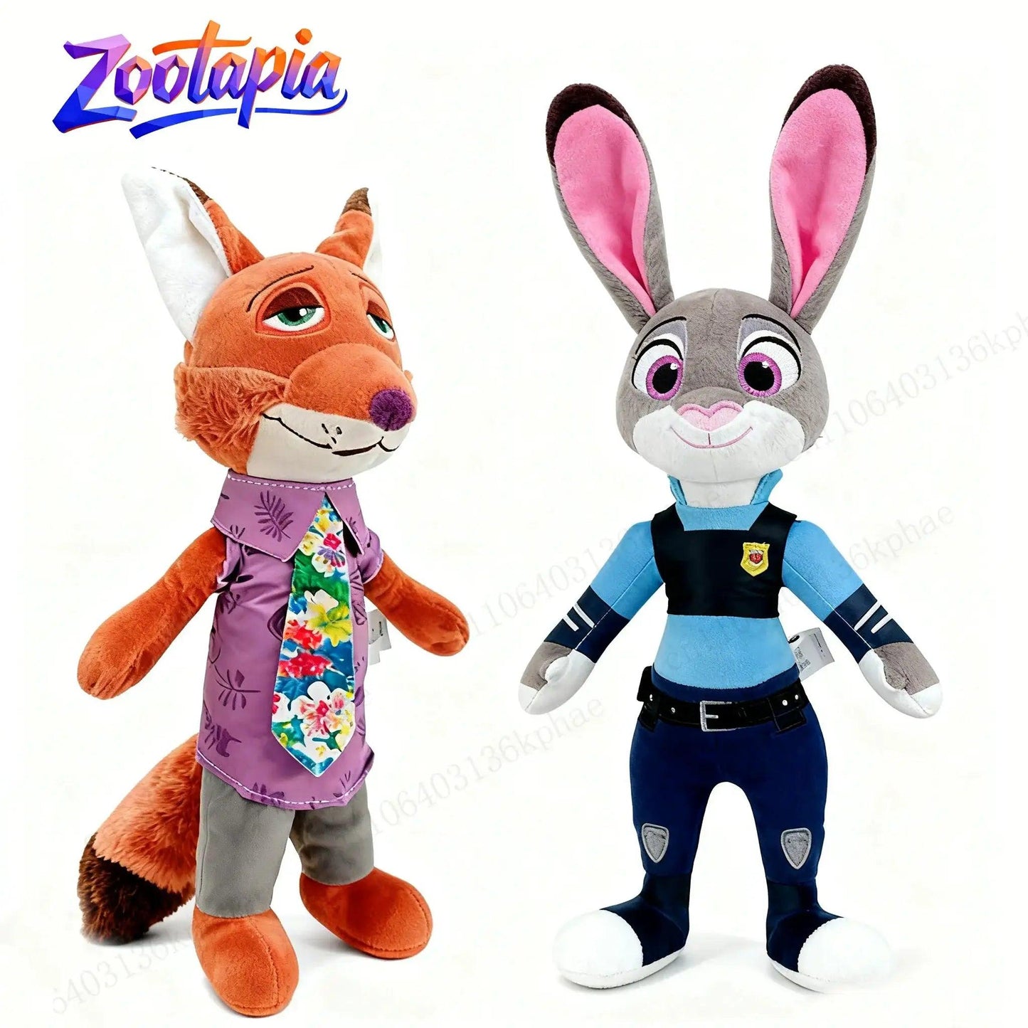  Zootopia Plush Toy Nick And Judy Cuddly Collectible -  ToylandEU™