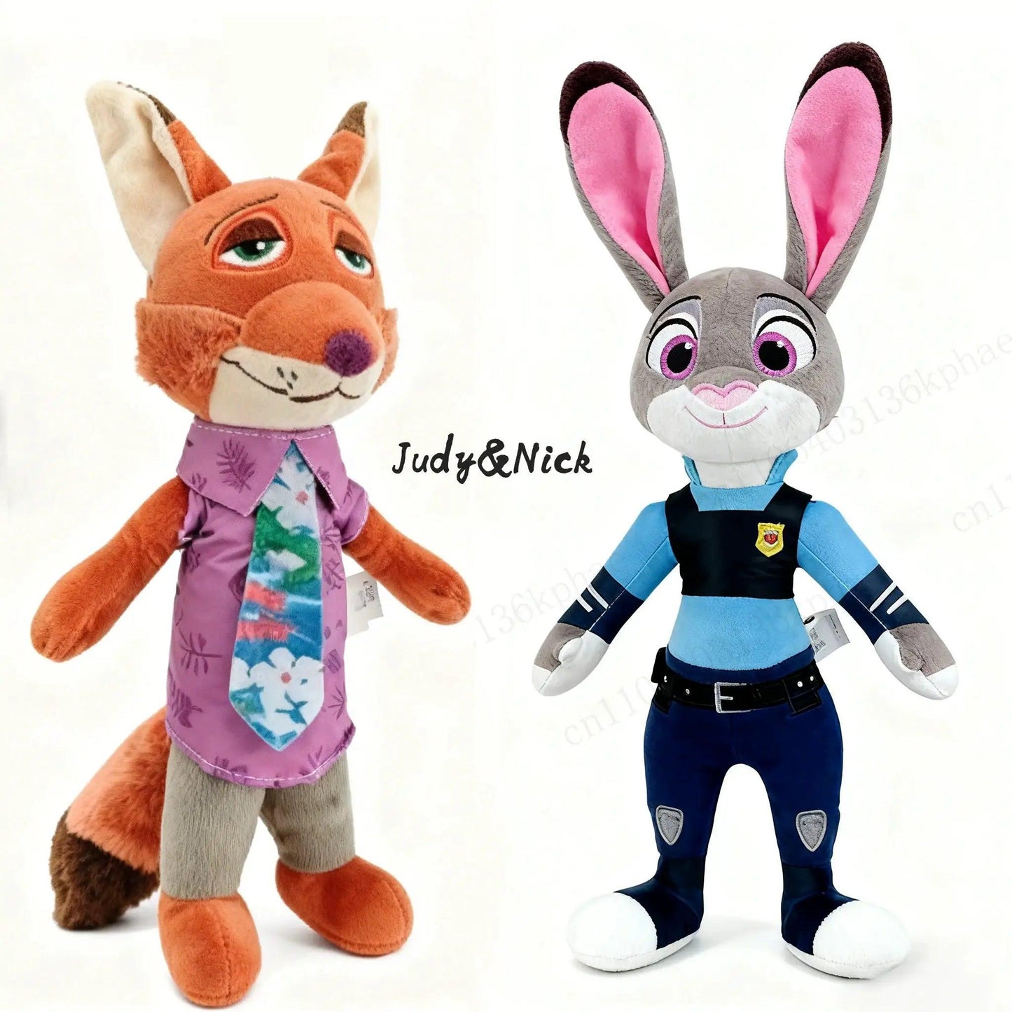  Zootopia Plush Toy Nick And Judy Cuddly Collectible -  ToylandEU™