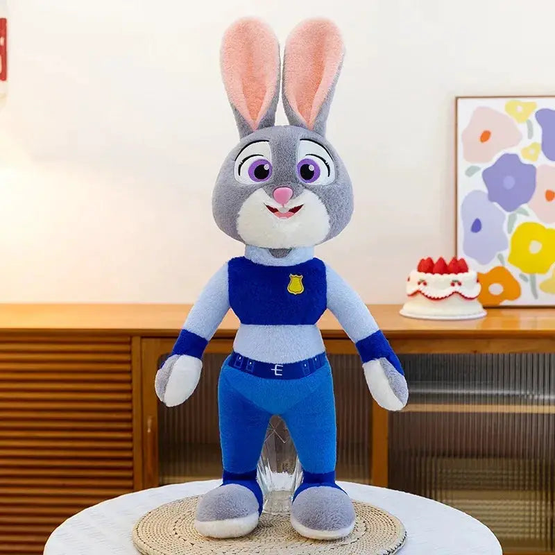 Zootopia Ultra Soft Plush Toy Judy Rabbit And Nick Fox - ToylandEU