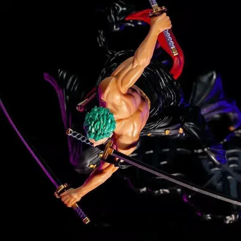  Zoro One Piece Figure Santoryu Ogi King Of Hell PVC 9in -  ToylandEU™