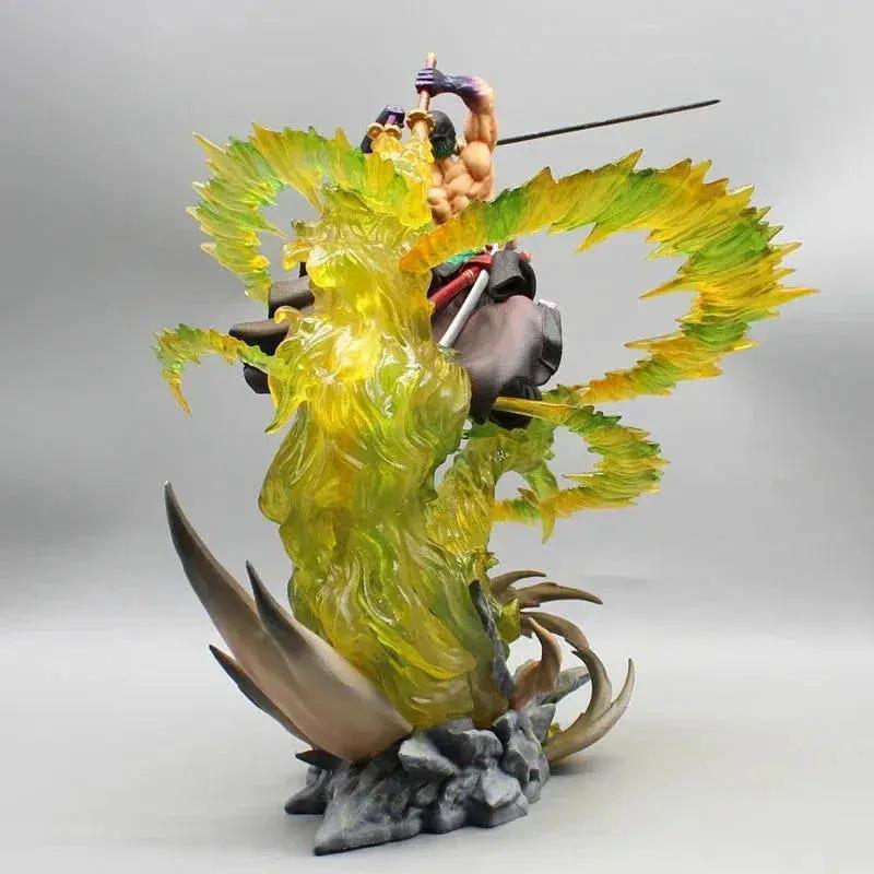  Zoro Santoryu Armament Haki LED One Piece Figure Rare -  ToylandEU™