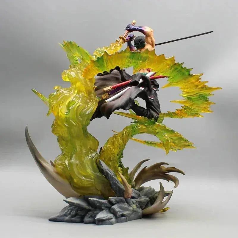  Zoro Santoryu Armament Haki LED One Piece Figure Rare -  ToylandEU™