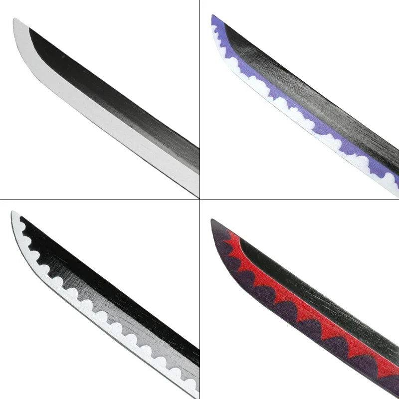 Zoro Swords Set 104cm Handmade Katana Anime Cosplay Free Belt - ToylandEU