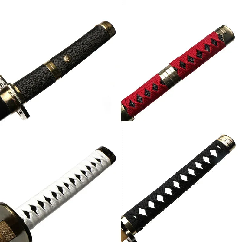 Zoro Swords Set 104cm Handmade Katana Anime Cosplay Free Belt - ToylandEU