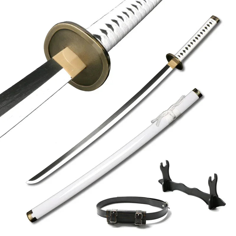 Zoro Swords Set 104cm Handmade Katana Anime Cosplay Free Belt - ToylandEU