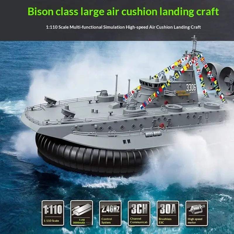  Zubr Class RC Hovercraft Amphibious Brushless Esc -  ToylandEU™