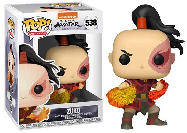 Funko Pop Zuko Avatar Flame Punch Near Mint Condition - ToylandEU