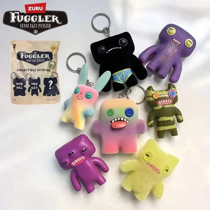 Zuru Fugglers Blind Box Keychains Ugly Monster Figures - ToylandEU