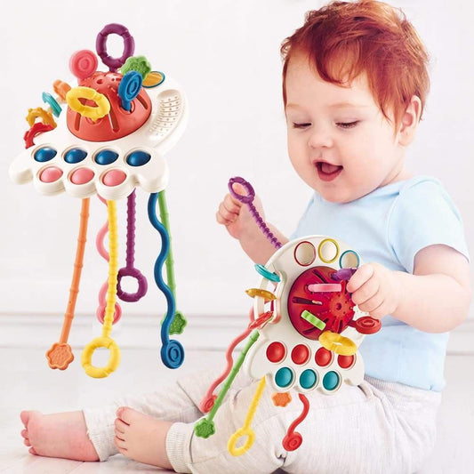 Silicone Octopus Finger Puppet | Sensory Toy