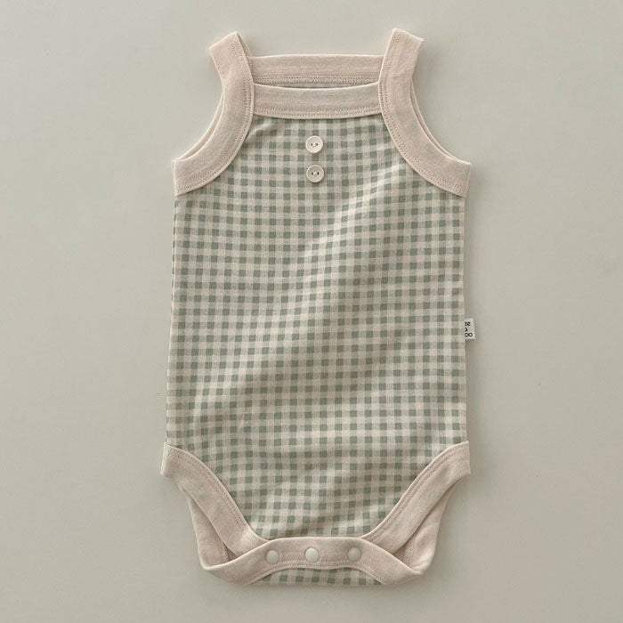 Newborn Cotton Sleeveless Vest Jumpsuit | Baby & Children's One-Pieces