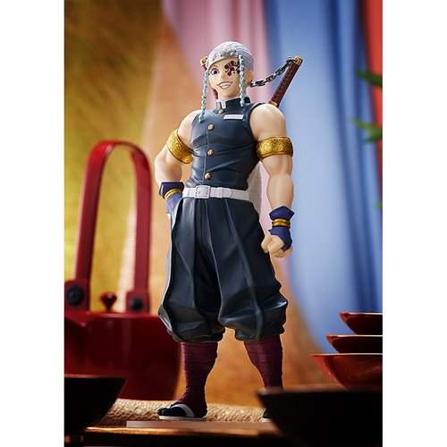 Tengen Uzui Action Figure | Demon Slayer | Pop Up Parade | 7 Inch Collectible