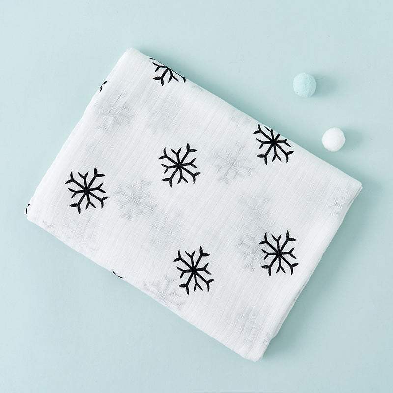 Cotton Double-Layer Cartoon Baby Blanket | Cotton | Baby Blanket
