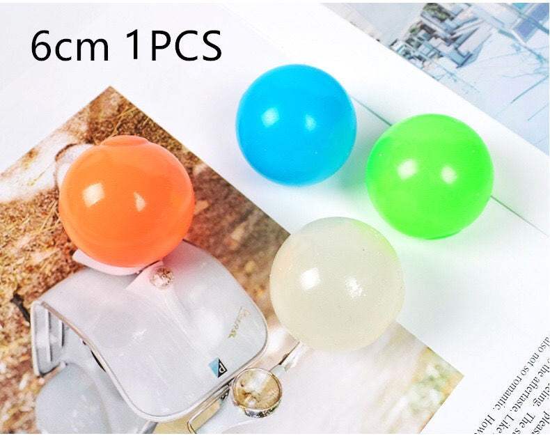 Luminous Sticky Ball Toys | Glow In The Dark