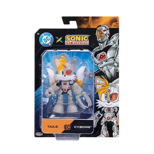 Action Figure | DC x Sonic the Hedgehog | 5-Inch Figure | Shadow Tails Knuckles