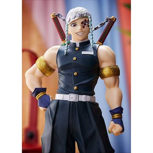 Tengen Uzui Action Figure | Demon Slayer | Pop Up Parade | 7 Inch Collectible