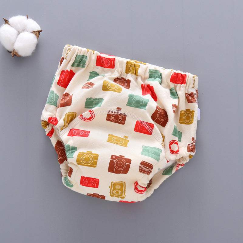 Washable 6-Layer Gauze Training Pants | Diaper Cover | Learning Pants