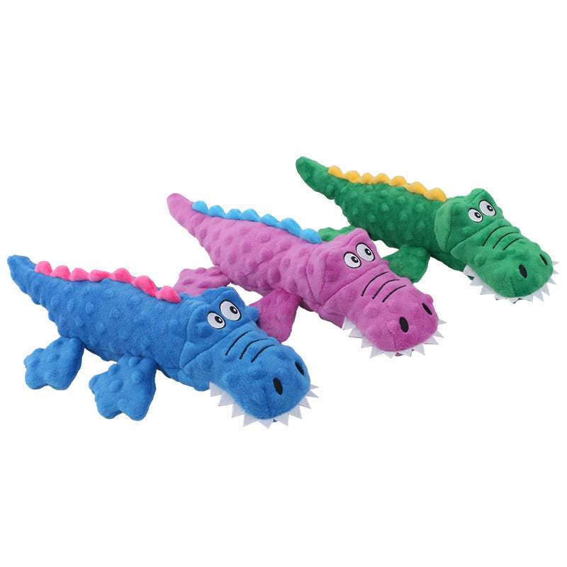 Cartoon Plush Pet Sound Toy | Bite-Resistant