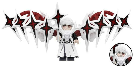 Kaneki Ken | Tokyo Ghoul Anime Character | Custom Minifigure | Version 2
