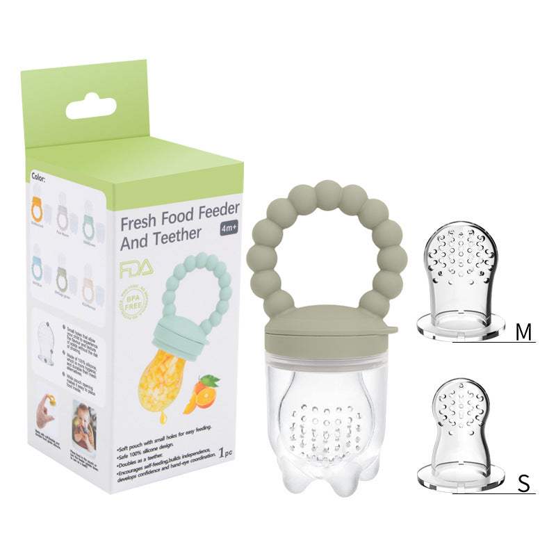 Baby Fruit And Vegetable Pacifier Feeder | Food Grade Silica Gel | Feeding Essentials