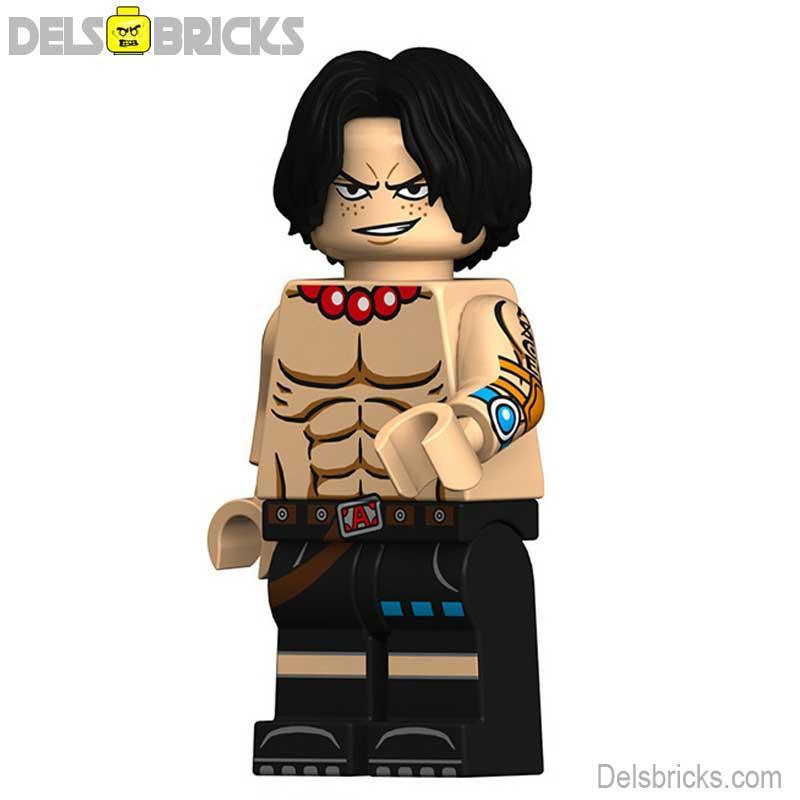 Ace One Piece Lego Minifigure Collectible Figure Limited Edition - ToylandEU