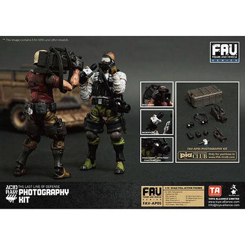 Acid Rain 1/18 Scale Photography Kit For Realistic Action Figures