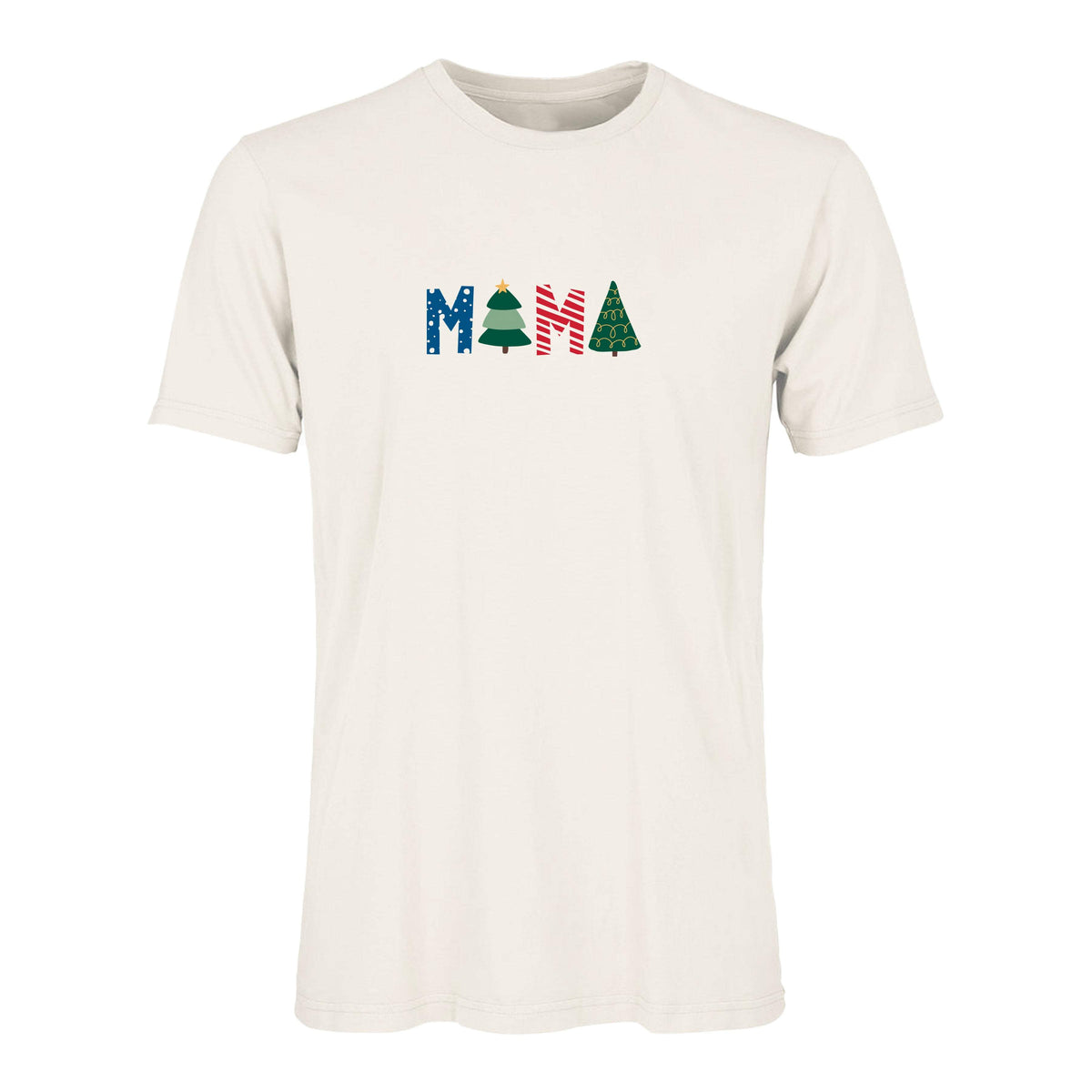 Organic Tee | 100 Percent Cotton | Relaxed Unisex Fit | Adult Holiday Top