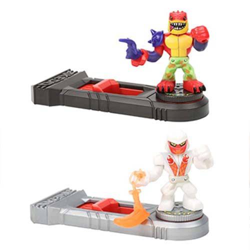 Akedo Arcade Warriors Mini Battling Action Figures Collectible Battle Ready