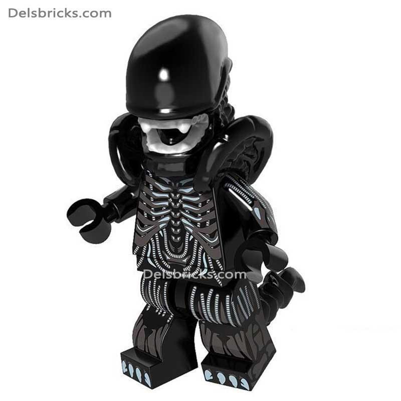 Alien Xenomorph Lego Minifigures Custom Toys 1 - ToylandEU