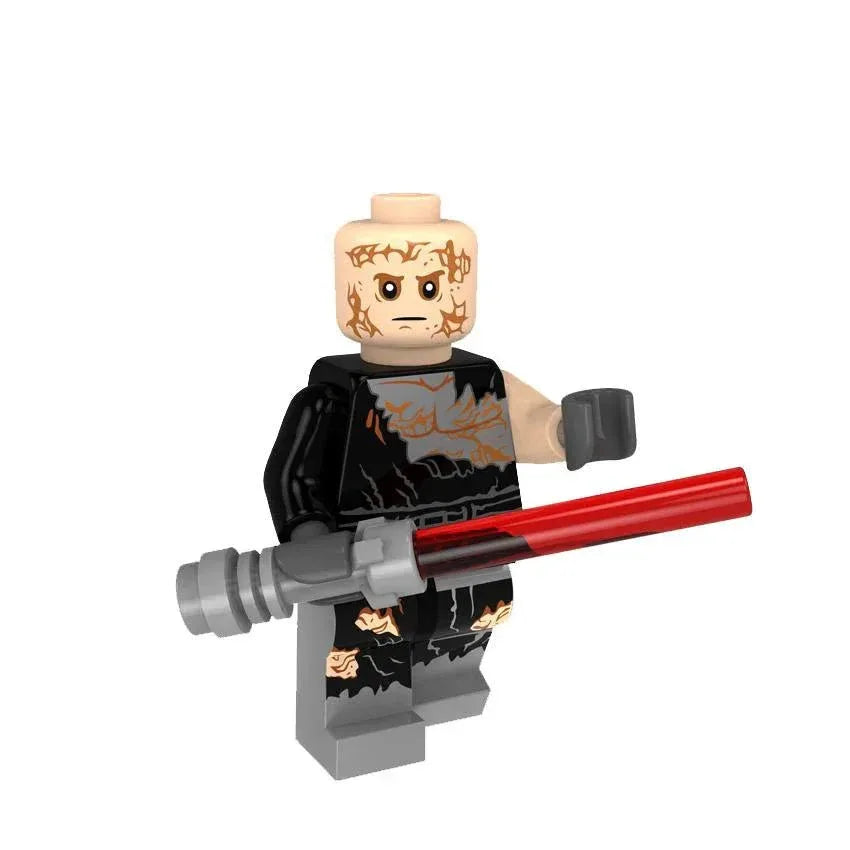 Anakin Skywalker Burned Vader Lego Minifigures Custom Toys - ToylandEU