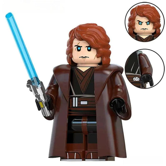 Anakin Skywalker Lego Star Wars Minifigures custom Toys 8 - Minifigure Toys