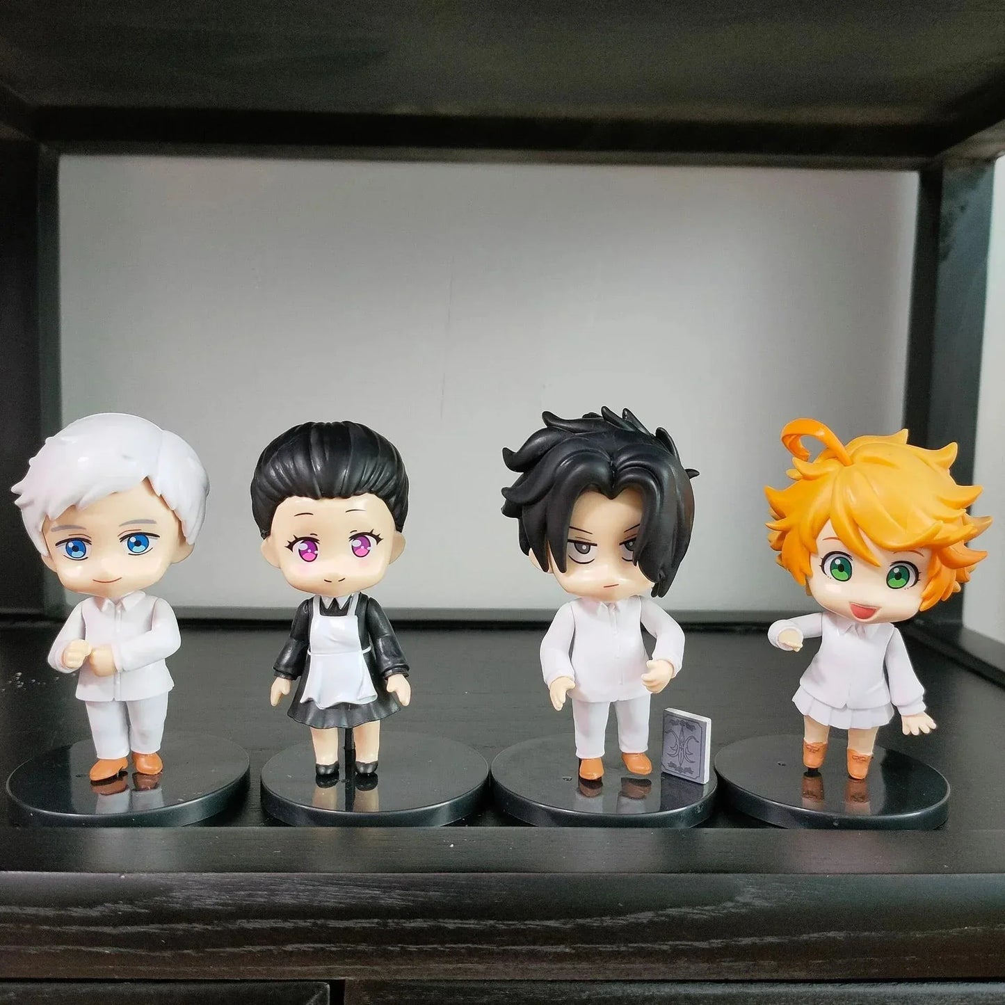 Promised Neverland PVC Figures 4 Piece Set Authentic Chibi 10cm - ToylandEU